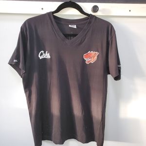 Crooks & Castles Black V-Neck T-shirt